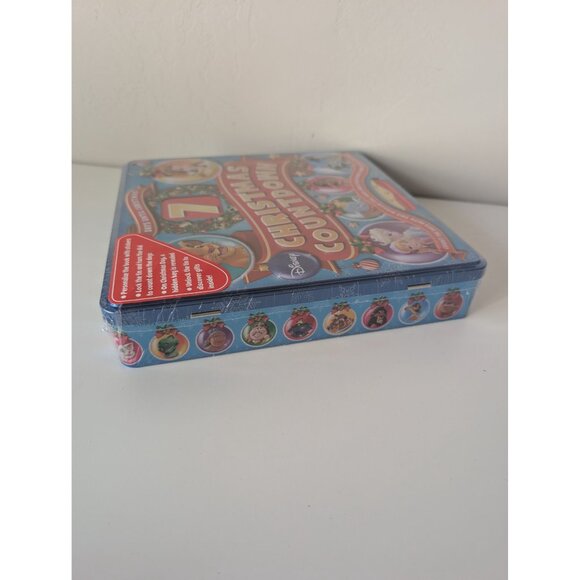NEW Disney Christmas Countdown Tin Box With Stickers & Activities advent - Picture 4 of 4